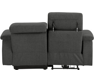 Двухместный диван Loft24 Tanaro, серый цена и информация | Диваны | 220.lv