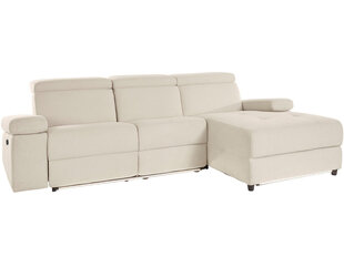 Trīsvietīgs dīvāns Loft Rayland, balts cena un informācija | Dīvāni | 220.lv