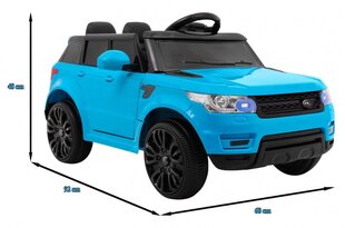 Divvietīgs bērnu elektromobilis Range Rover, zils cena un informācija | Bērnu elektroauto | 220.lv