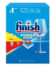 Finish Power Essential trauku mazgājamās mašīnas tabletes, 70 gab. cena un informācija | Trauku mazgāšanas līdzekļi | 220.lv