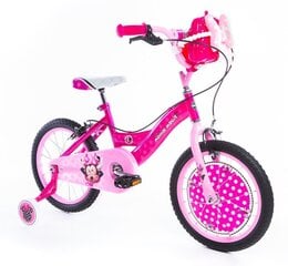 Bērnu velosipēds Huffy 21998W Minnie Mouse, 16", rozā cena un informācija | Velosipēdi | 220.lv