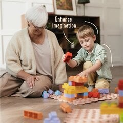 ORTOTO Комплект Кубиков "World of Sensory Soft Bricks STARTER Set" (16 шт.) цена и информация | Коврики для йоги, фитнеса | 220.lv