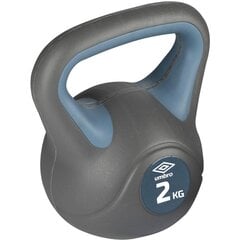 KOMPOZĪTA Hantele KETTLEBELL 2 KG UMBRO SVARS cena un informācija | Spēka trenažieri | 220.lv