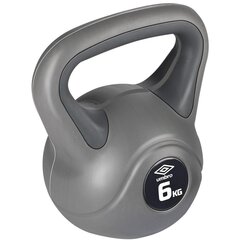 KOMPOZĪTA hantele KETTLEBELL 6 KG UMBRO SVARS cena un informācija | Spēka trenažieri | 220.lv