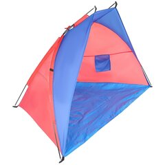 SUN BEACH COVER TENT 200x100x105cm СИНЕ-КРАСНЫЙ ENERO CAMP цена и информация | Палатки | 220.lv