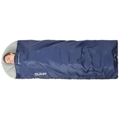 QUEST TOURIST GUĻUMSOMA AR KOMPRESIJU 210x70CM NAVY BLUE ENERO CAMP cena un informācija | Guļammaisi | 220.lv