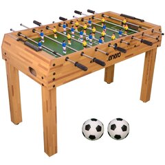 Galda futbola galds 121X61X79 cm koka cena un informācija | Atspiešanās rokturi | 220.lv