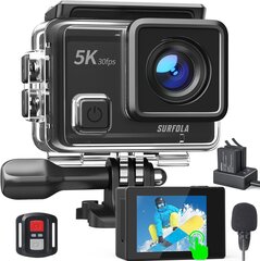 Surfola Action Cam 5K цена и информация | Цифровые фотоаппараты | 220.lv