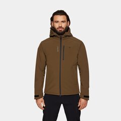 Softshell jaka vīriešiem Alpinus Aso FF11337, L, haki цена и информация | Мужские куртки | 220.lv