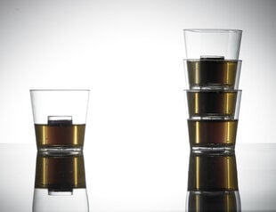 Neplīstošās glāzes BOMBER SHOT 25ml/200ml, 12 gab. cena un informācija | Glāzes, krūzes, karafes | 220.lv