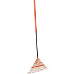 METĀLA LAPU VENTILATORA GRĀBEKLIS 58 CM BLACK+ DECKER cena un informācija | Dārza instrumenti | 220.lv