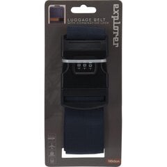 UNIVERSĀLA DROŠĪBAS SIKSNA čemodānam AR KODU 180x5CM PROWORLD NAVY BLUE cena un informācija | Sporta somas un mugursomas | 220.lv