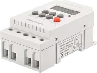 Heschen Digitālais nedēļas programmējamais elektroniskais taimeris ar LCD displeju cena un informācija | Pulksteņi | 220.lv