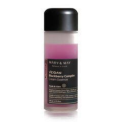 Mary&May Vegan Blackberry Complex Cream Essence Кремовая эссенция с экстрактом ежевики, 140ml цена и информация | Сыворотки для лица, масла | 220.lv