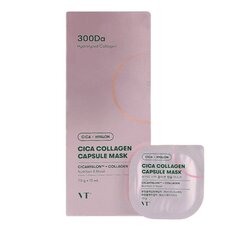 VT COSMETICS - Cica Collagen Capsule Mask, 10gb - kolagēna maskas kapsulās cena un informācija | Sejas maskas, acu maskas | 220.lv