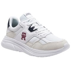 Tommy Hilfiger Modern Runner vīriešu sporta apavi FM0FM04937 Ybs white izmērs 41 cena un informācija | Vīriešu kurpes, zābaki | 220.lv