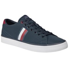 Tommy Hilfiger Vulc мужские спортивные ботинки полоски сетка темно-синий размер 41 цена и информация | Мужские ботинки | 220.lv