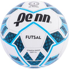 PENN FUTSAL R.4 БЕЛЫЙ/СИНИЙ ФУТБОЛ цена и информация | Футбольные мячи | 220.lv