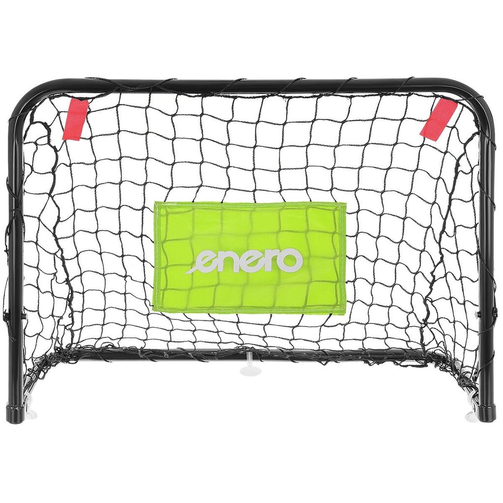 2 METĀLA VĒRĶU KOMPLEKTS AR NETĪKO PUMP Bumbu 60X45X24CM ENERO цена и информация | Futbola bumbas | 220.lv