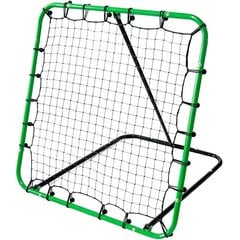 REBOUNDER TRENIŅU RĀMS FUTBOLA SPĒRŠANAI 120x120cm ENERO cena un informācija | Futbola bumbas | 220.lv