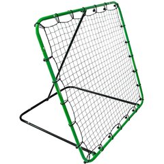 REBOUNDER TRENIŅU RĀMS FUTBOLA SPĒRŠANAI 120x120cm ENERO cena un informācija | Futbola bumbas | 220.lv