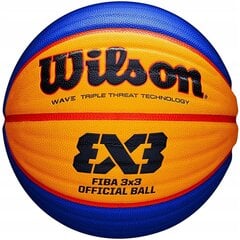 WILSON FIBA BASKETBALL 3x3 OFICIĀLĀ Bumba R.6 cena un informācija | Basketbola bumbas | 220.lv