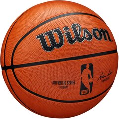 WILSON NBA AUTENTIC SERIES ĀRA BASKETBOLS R.7 cena un informācija | Basketbola bumbas | 220.lv