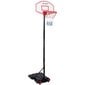 REGULĒJAMS BASKETBOLA KOMPLEKTS DUNLOP 1.65-2.05M cena un informācija | Basketbola bumbas | 220.lv