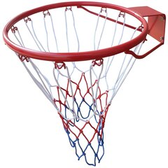 GROZA GREDZENS AR TĪklu 38cm ENERO RED 1053646 cena un informācija | Basketbola bumbas | 220.lv