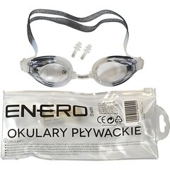 PELDSBRILLES AR SPRUŅU ENERO BLACK cena un informācija | Peldēšanas brilles | 220.lv