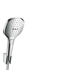 HANSGROHE Raindance select e dušas turētāja komplekts 120 3jet ar dušas šļūteni 160 cm 26720000 cena un informācija | Aksesuāri jaucējkrāniem un dušai | 220.lv