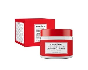 Маска для лица питательная глина, экстракт женьшеня + масло жожоба Maruderm, 100 мл цена и информация | Маски для лица, патчи для глаз | 220.lv