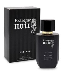 Tualetes ūdens Estiara Extreme Noir EDT vīriešiem, 100 ml cena un informācija | Vīriešu smaržas | 220.lv