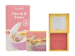 Румяна Benefit Shellie Cheek It Twice, теплый морской розовый, 2 x 6 г цена и информация | Бронзеры (бронзаторы), румяна | 220.lv