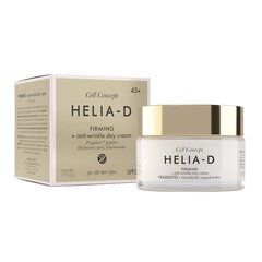 Tonizējošs sejas krēms Helia-D Botanic Concept 45+, 50 ml cena un informācija | Sejas krēmi | 220.lv