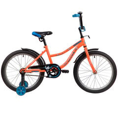 Bērnu velosipēds NovaTrack Neptune, 20", oranžs cena un informācija | Velosipēdi | 220.lv