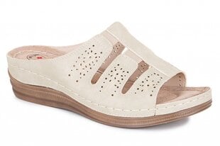 Sieviešu sandales Enplus B24261876041052, bēšas cena un informācija | Sieviešu kurpes | 220.lv