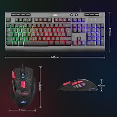 Rii RK900 spēļu tastatūra cena un informācija | Klaviatūras | 220.lv