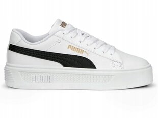 PUMA SMASH PLATFORM AUSAĻI 390758-04 ādas 41 cena un informācija | Vīriešu kurpes, zābaki | 220.lv