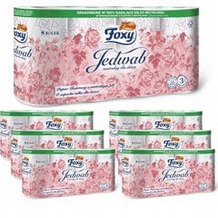 7× Tualetes papīrs Scented Foxy 8 gab cena un informācija | Tualetes papīrs, papīra dvieļi | 220.lv