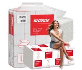 ZZ Katrin Бумажные полотенца, 2 слоя, белые, Handypack, экономичные, 4000 шт. цена и информация | Туалетная бумага, бумажные полотенца | 220.lv