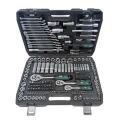 Uzgriežņu atslēgu komplekts KMRtools, 216 gb cena un informācija | Rokas instrumenti | 220.lv