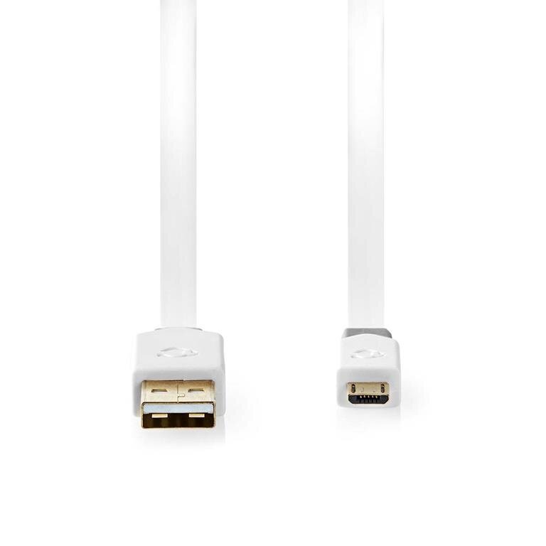 Nedis Cable USB-A Male - USB-B Micro Male 1.0m. Antracīta Produkta Opcija cena un informācija | Kabeļi un vadi | 220.lv