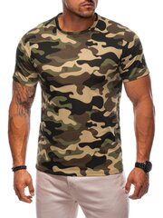T-krekls ar apdruku vīriešu Edoti S2009 cena un informācija | Vīriešu T-krekli | 220.lv