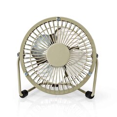 Nedis Metal Mini Fan 10cm - USB powered Peleka цена и информация | Принадлежности для большой бытовой техники | 220.lv