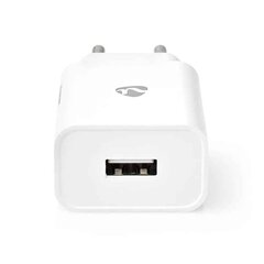 Nedis Wall Charger USB-A 1 Output 2.1A Elegantais Melnais Klasiskais Roku Pulkstenis - Opcija: Melnā цена и информация | Принадлежности для большой бытовой техники | 220.lv