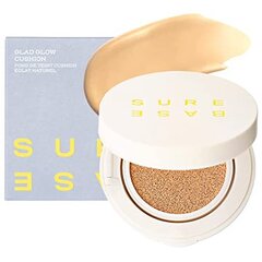 SUREBASE - NUDY STEADY CUSHION, tonis N2 Bright Bonnie - matēts pamatnes spilvens cena un informācija | Grima bāzes, tonālie krēmi, pūderi | 220.lv