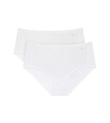 Классический 2 шт. комплект трусиков из модала SMART NATURAL MAXI EX 2P WHITE 10214889-0003-1 цена и информация | Трусики | 220.lv