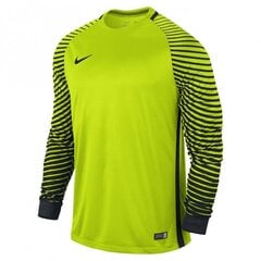 Мужская спортивная футболка Nike gardien LS M 725882 702, желтая цена и информация | Мужская спортивная одежда | 220.lv