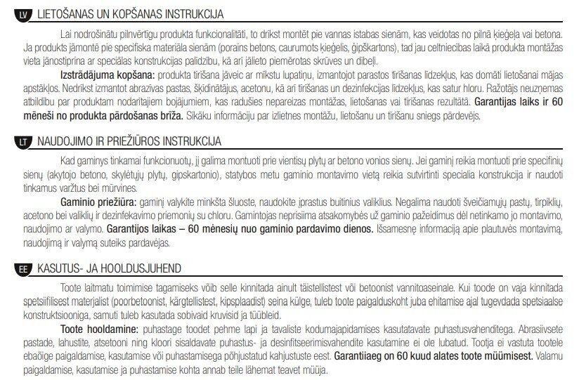 Izlietne virs veļas mašīnas no akmens masas POLYCER Compactino WBX 102 cena un informācija | Izlietnes | 220.lv